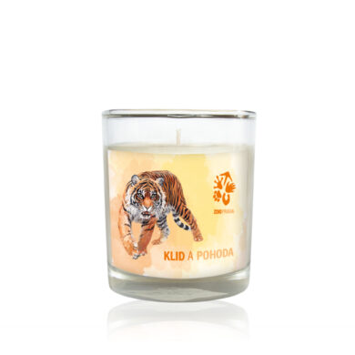 ZOO svíčka Tygr - Santalové dřevo  (630011)