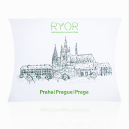 Dárkové balení s motivem Pražského hradu